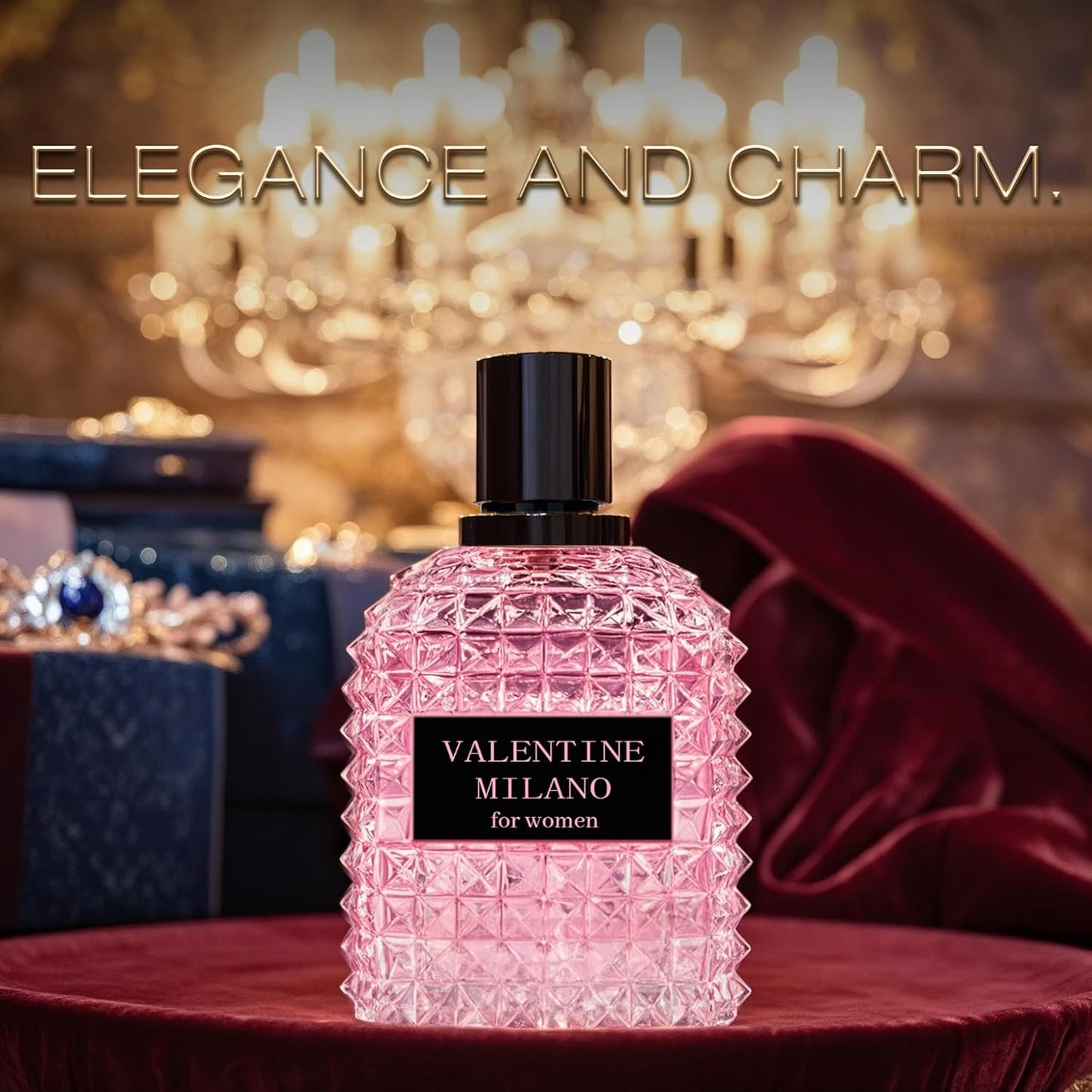 Women's Perfume Combo Set Milano Women&Spring Bloom Floral Fruity Fragrance Eau De Parfum Elegant 100ml Bottle Natural Spray Each for Daily Used