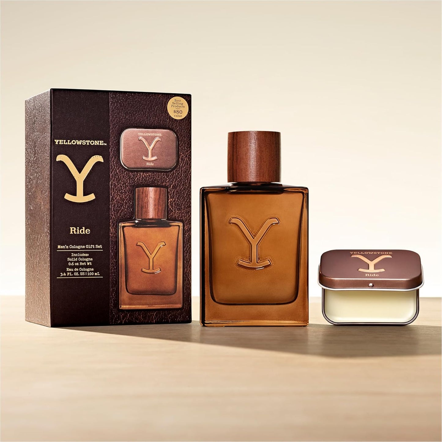 Tru Fragrance Beauty Yellowstone Ride Men's Cologne Gift Set