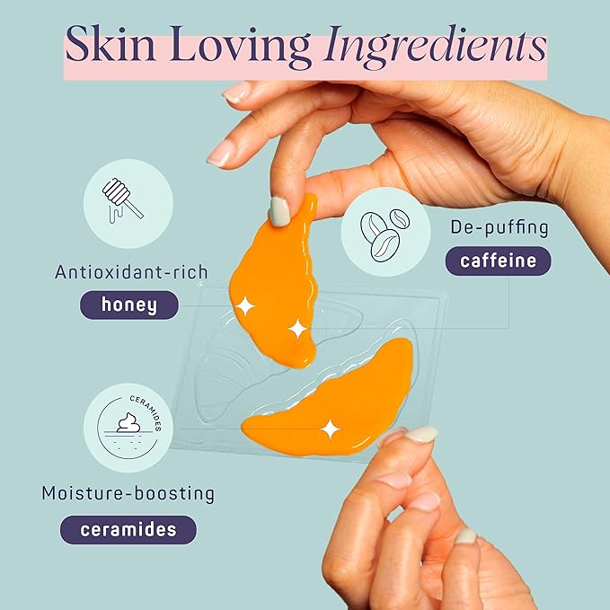 SpaLife BRUNCH DATE UNDEREYE MASK & PIMPLE PATCH DUO – Hydrogel Undereye Patches for Dark Circles & Puffy Eyes – Hydrocolloid Pimple Patches – Mother's Day Gifts for Her - 42 Total Patches