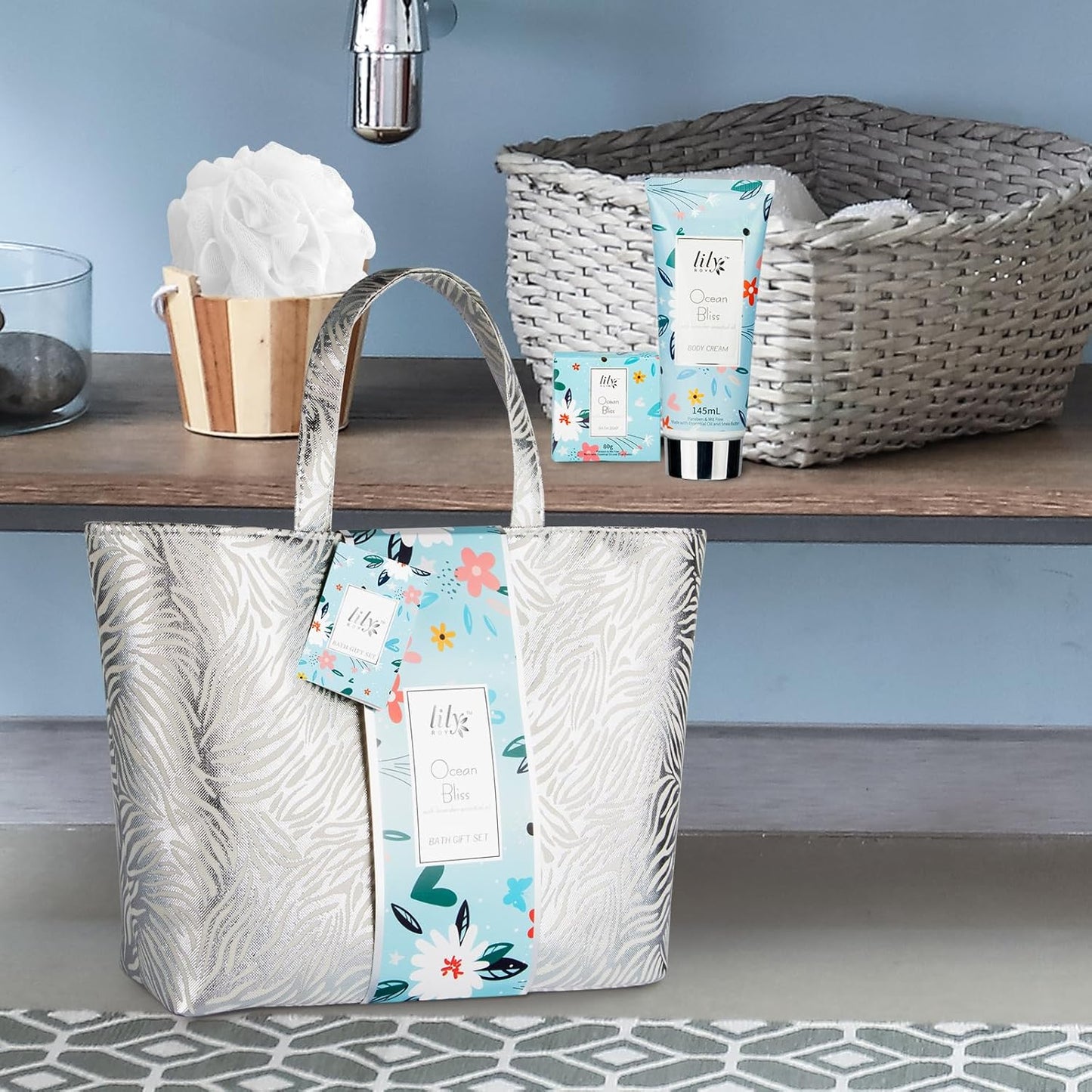 Christmas Gifts for Women - XXXL Bag Spa Gift Set, Luxury Bath and Body Gift Bag Set for Women, Spa Kit Pampering Gifts, Mothers Day Gift for Mom, Birthday Gifts, Spa Bath Gift Set for Holiday