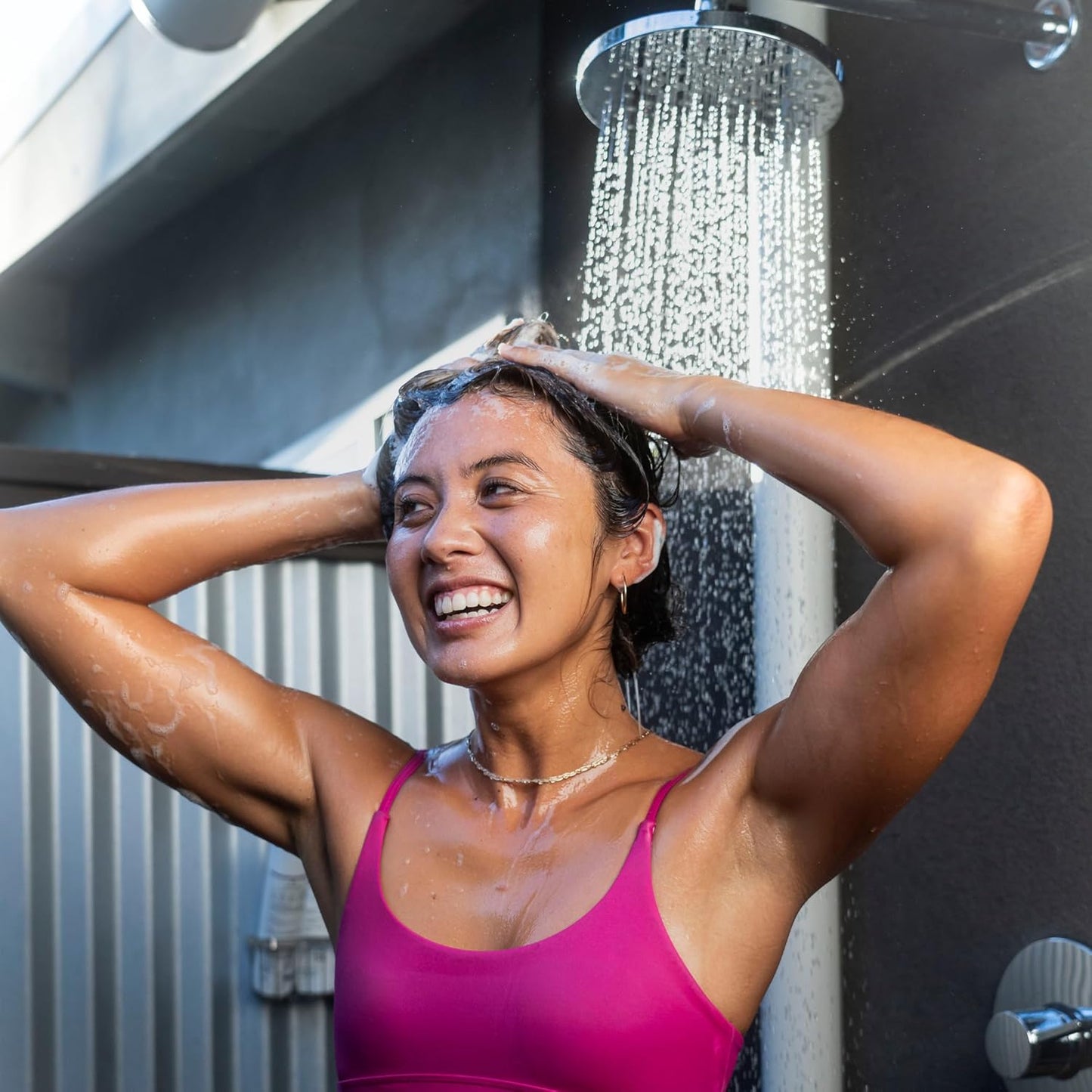 TRIHARD Chlorine Removal Swim Shampoo, Cleanse and Hydrate Hair from Pool and Ocean, Post Swim Chlorine and Hard Water Hair Protection