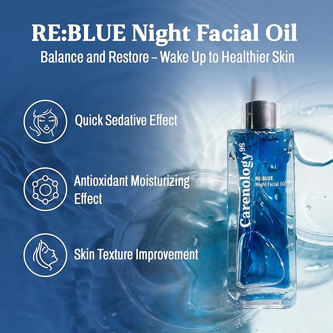 RE:BLUE Night Facial Oil 1.7 FL/OZ, 50ml