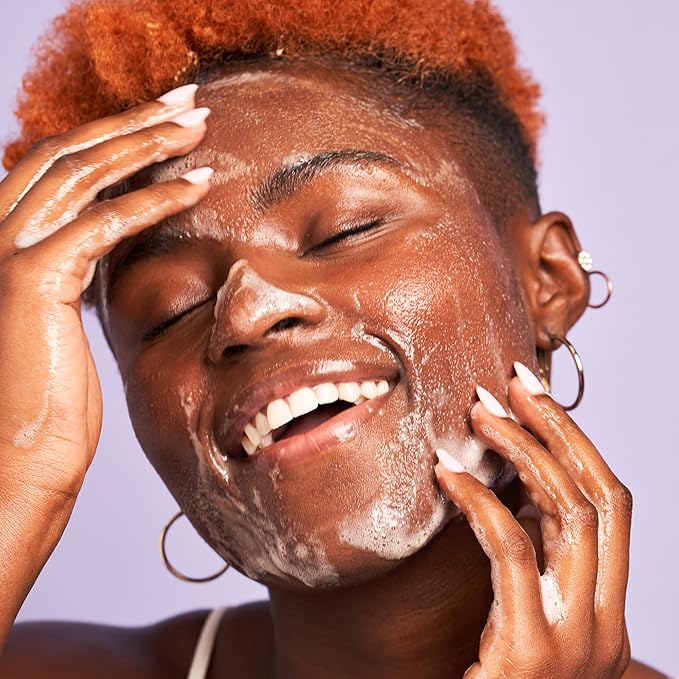 RELEVANT Hydrating Face Wash Serum - Daily Facial Cleanser & Makeup Remover Face Wash - Lightweight, pH-Balanced, Anti-Aging, Collagen-Boosting, Gentle Exfoliating - Vegan & Cruelty-Free Skin Care