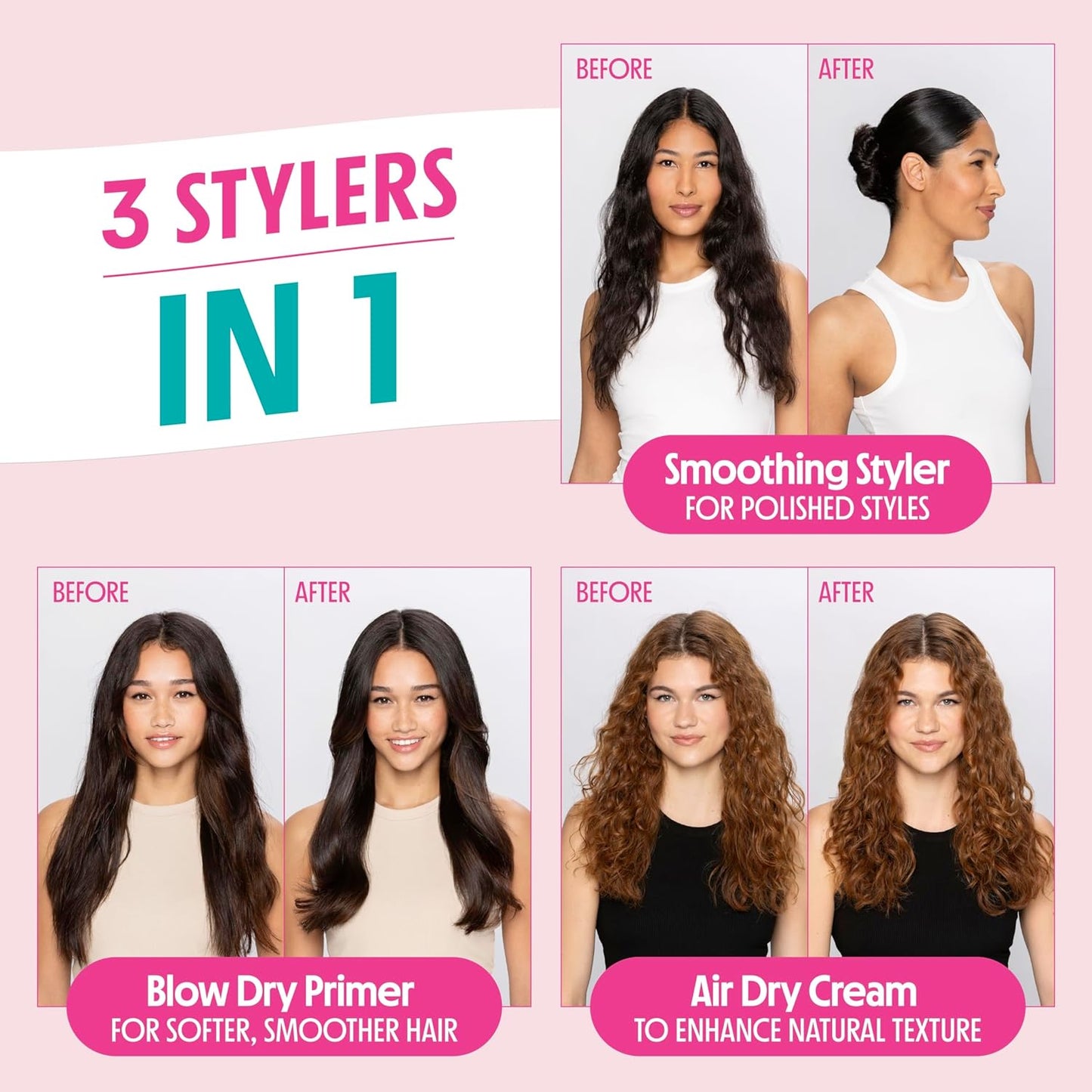 Not Your Mother's All Eyes On Me 3-in-1 Hair Styling Cream with UV Protection - Styling Cream for All Hair Types