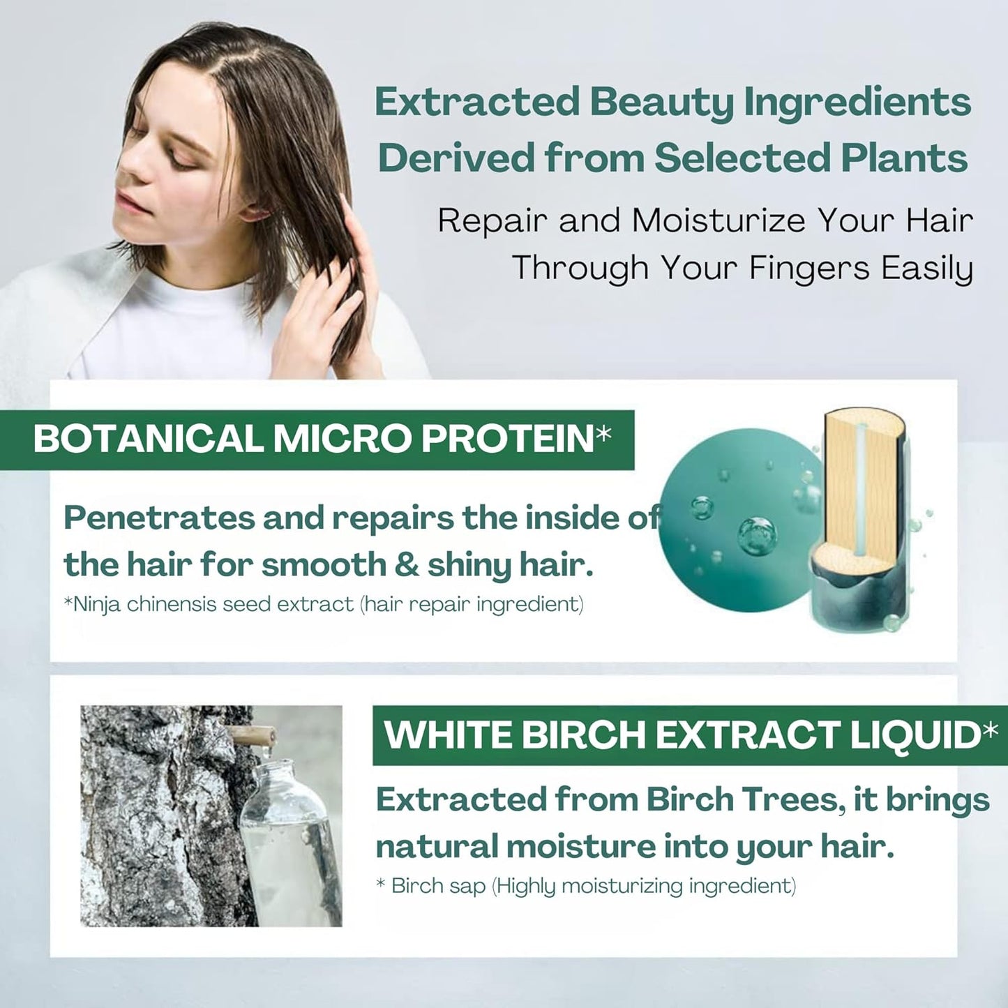 Botanist Organic Hair Oil for Frizzy, Damaged, Dry Hair Women & Men, Natural Scalp & Hair Oil Spray with Micro-Protein & Plant Extracts, Hair Care from Japan, DAMAGE CARE, Iris & Berry, 2.7 Fl Oz