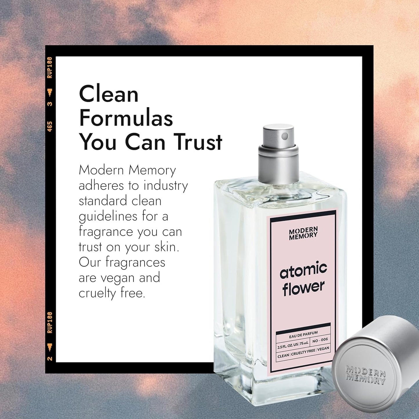 Modern Memory Atomic Flower Eau de Parfum for Women, 2.5 fl oz - Notes of Freesia Petals, Pink Rose & Vanilla