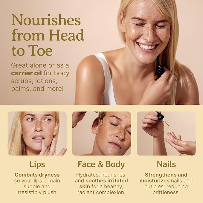 Bella Terra Oils - Clear Emu Oil 4oz - Inspired by Nature's Perfection, High in Omega-3 & Omega-6 Acids, Skin's Best Companion for Moisturization