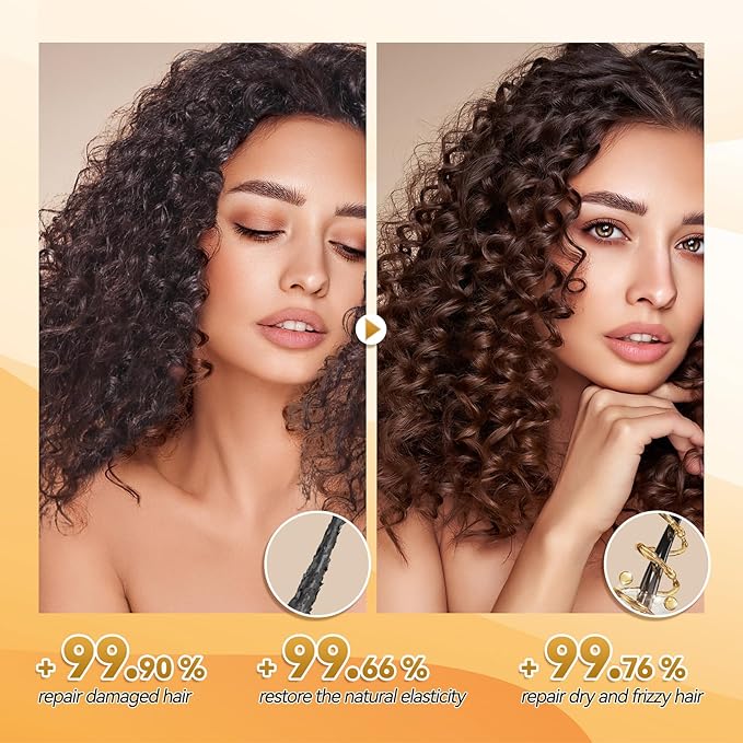 IIIMEIDU Hair Mask for Damaged Hair, Keratin Hair Mask Treatment for Dry Damaged Hair, Deep Repair Conditioning Hair Mask, Coconut Oil Hydrating Hair Mask, No Sulphates, No Parabens (16.9 Fl Oz)