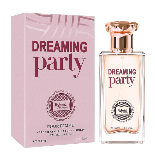 Hybrid & Company Dreaming Party Pour Femme Eau De Parfum Natural Spray Vaporisateur,3.4FL.OZ