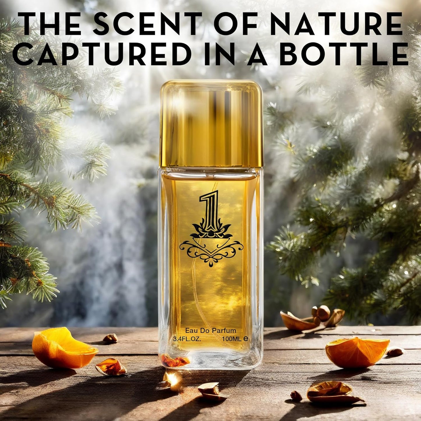 Valentine Milano Men's Cologne,Long Lasting Scent Perfume for Men,2PCS Fragrance for Gift Box Package,3.4 Fl Oz Spray Men's Eau de Toilette