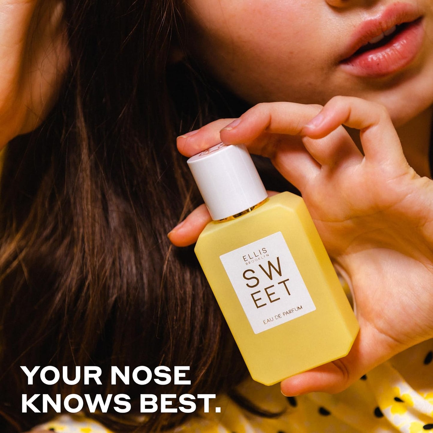 Ellis Brooklyn Sweet Eau de Parfum, Gourmand Perfume for Women with Pear, Marshmallow & Orris, Vegan, Cruelty-Free, Paraben-Free, Made in the USA, 50ml / 1.7oz