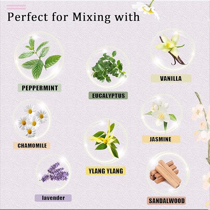 Geranium Essential Oil 118 ml Pure Geranium Oil with Dropper for Diffusers, DIY, Skin Care, Massage, Aromatherapy (4 fl oz)