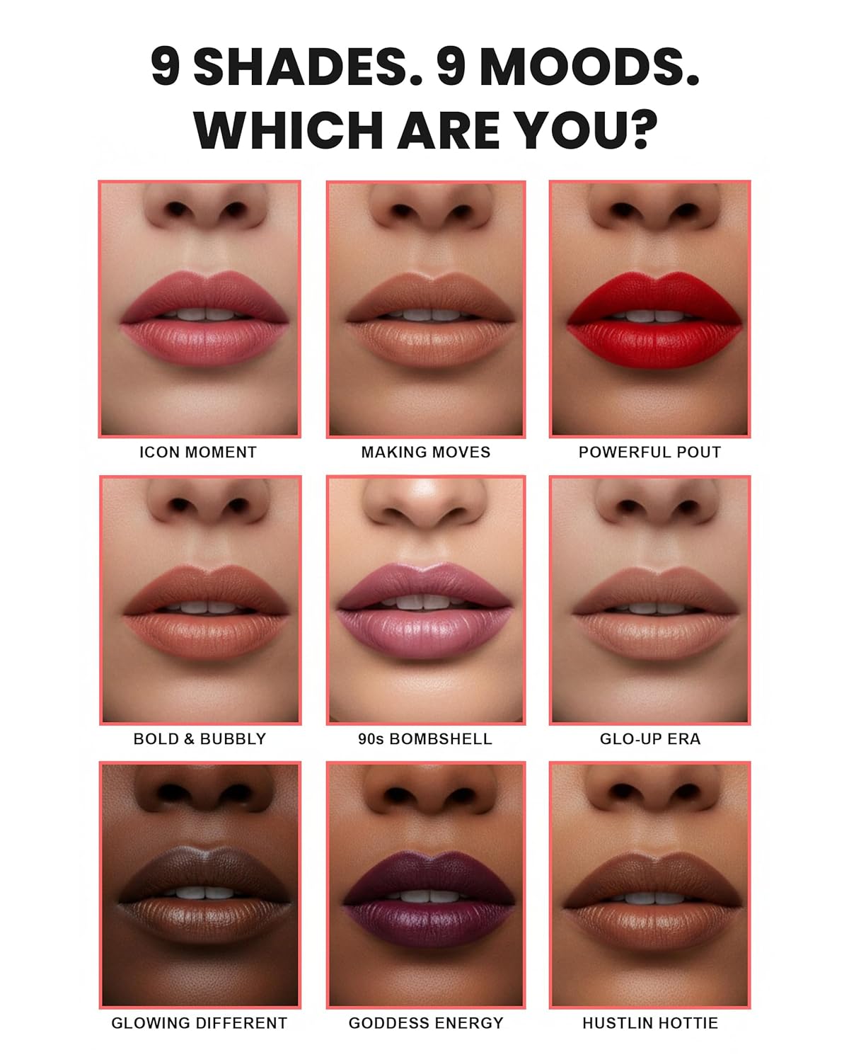 Lip Kit Duo – Hustlin Hottie - TikTok-Viral Precision Liner & Glossy Liquid Lipstick, Clean 2-Step Set with Hydrating Long-Wear Color – Bold Inclusive Beauty for Everyday Konfidence