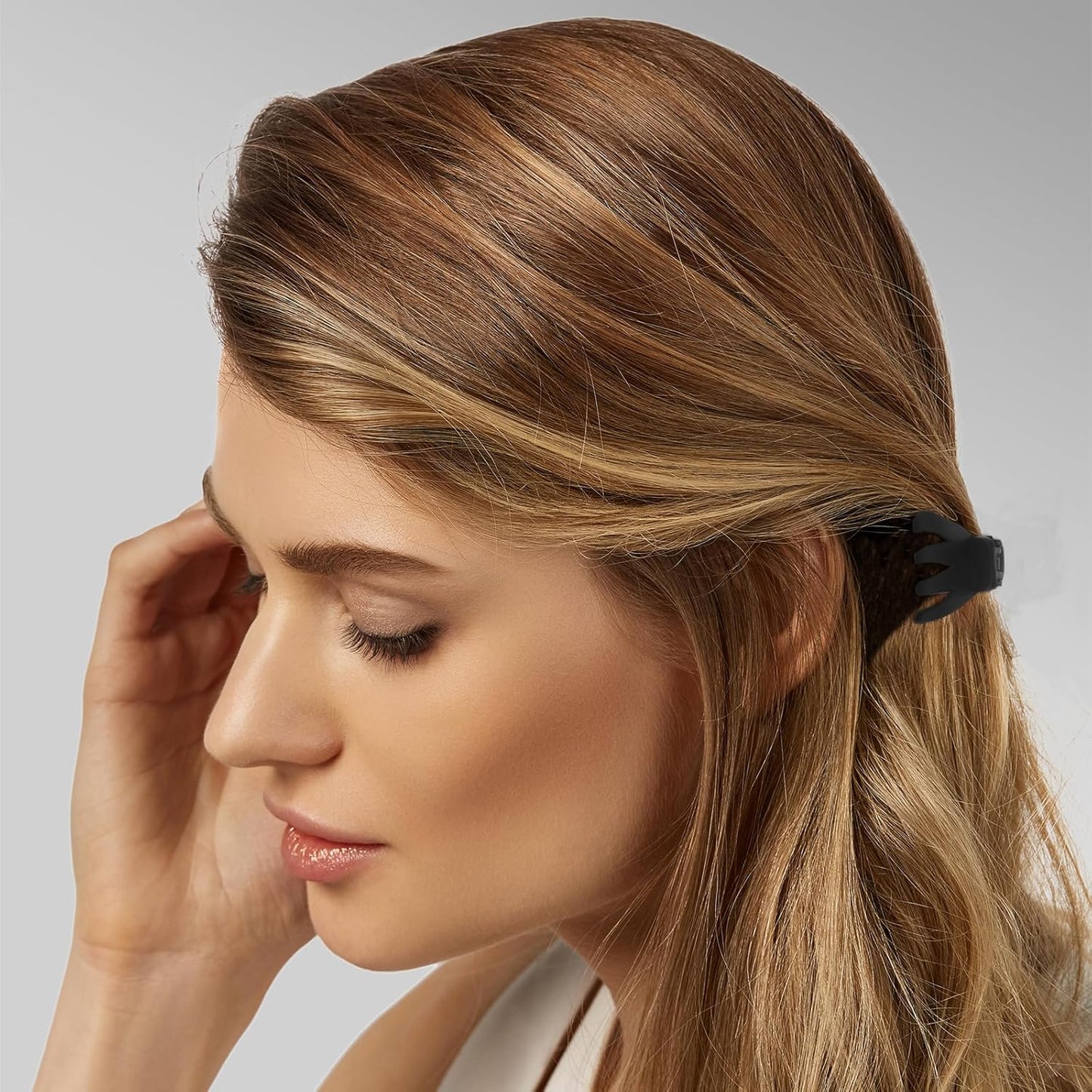 Cobahom 12 Pack Small Hair Claw Clips 1.2 Inch Matte Hair Clips for Thin Hair No-Slip Mini Hair Clips Hair Styling Accessories for Women and Girls, Apricot, Black, Brown, Chocolate