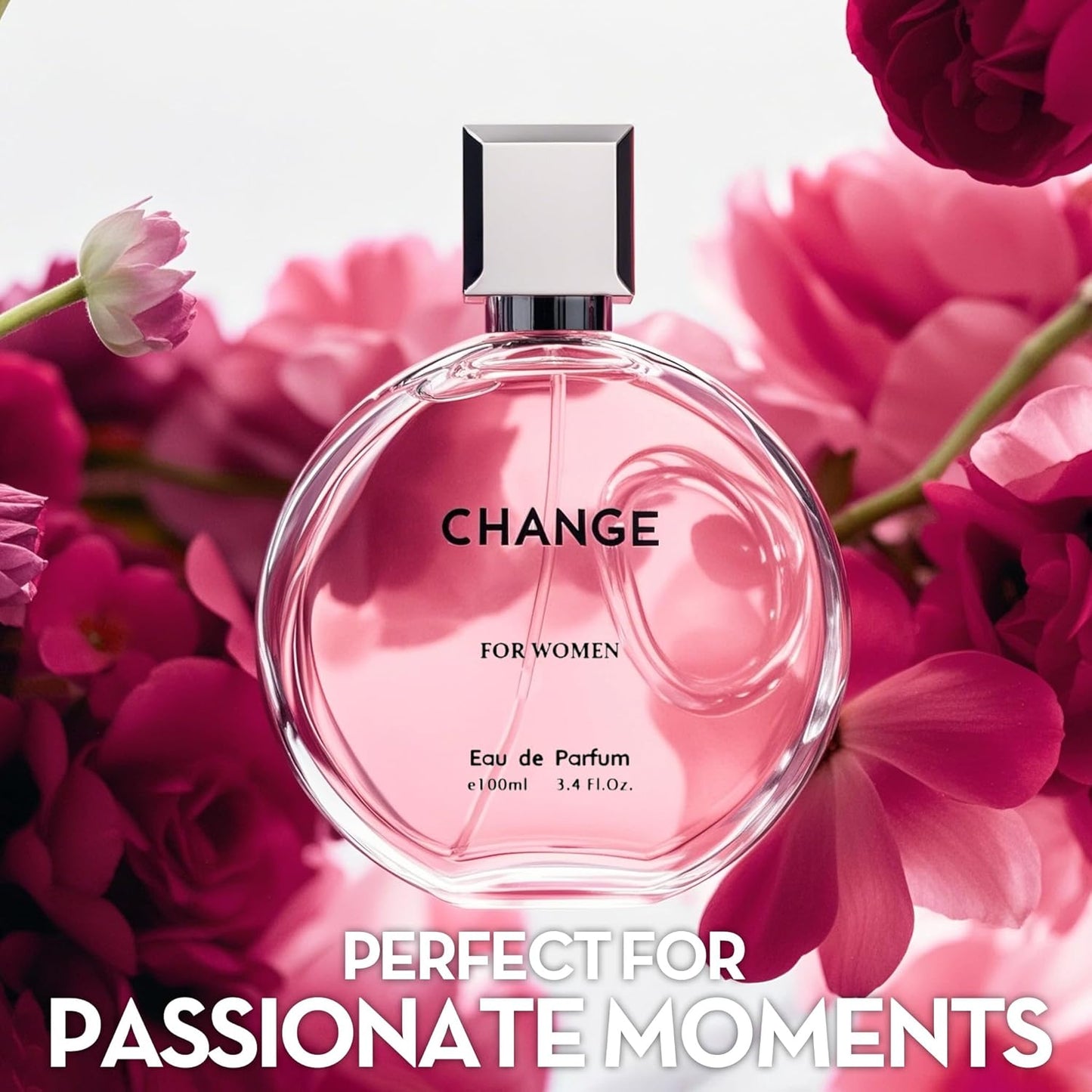 Women Perfume 2PCS Combo La Vida Bella/Change Women Eau De Parfum Long Lasting Fragrance 3.4 Fl Oz Spray Each for Daily Used