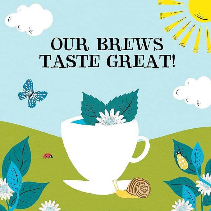 Clipper Tea Snore and Peace Chamomile & Lavender Herbal Tea – Caffeine Free, USDA Organic, Great Hot or Iced – Comfortingly Floral, Natural, Fair & Delicious – 200 Tea Bags