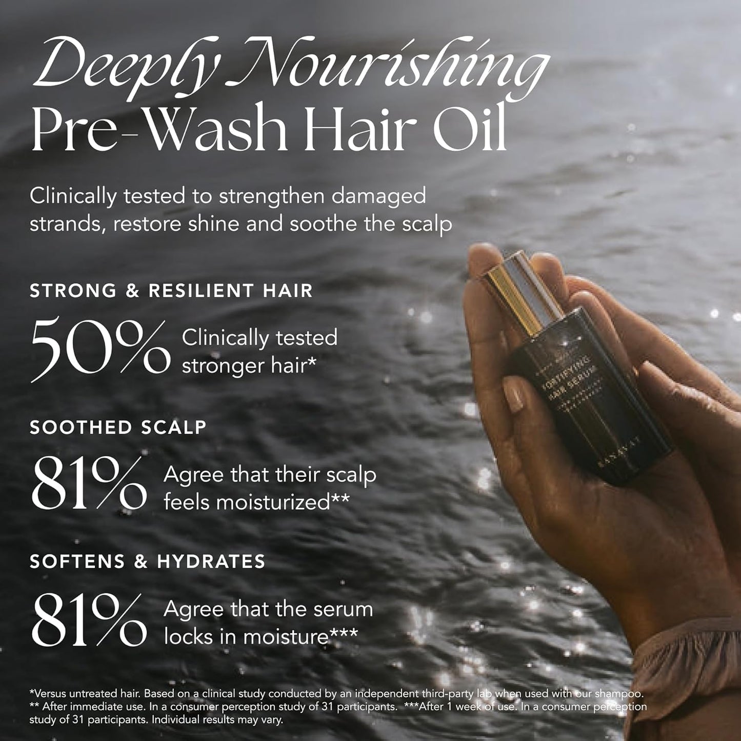 RANAVAT Mighty Majesty Travel Size Hair Serum - Fortifying Hair Oil Serum for Scalp Hydration, Frizz Control, & Hair Shine - With Jasmine and Amla Extract (0.5 oz)