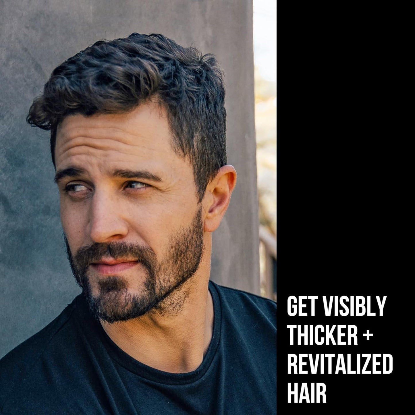 2-in-1 Mens Shampoo and Conditioner - Biotin Hair Thickening Shampoo for Men - SLS-free and Paraben-Free