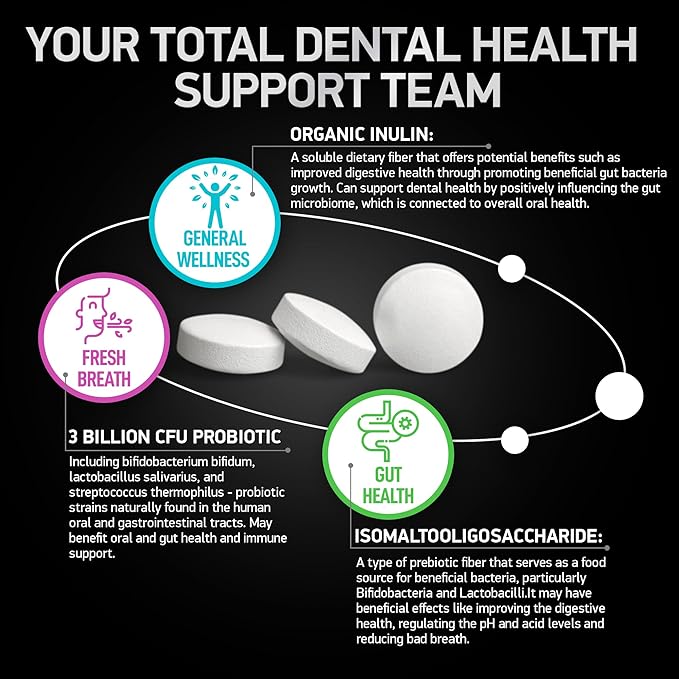 Dental Probiotics for Teeth and Gums and Vegan Collagen - General Wellness Bundle