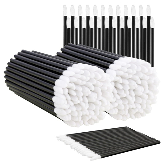 COCIDE 200Pcs Disposable Lip Brush– Lip Applicators Makeup Applicators Lipstick Brush Makeup Brushes & Tools Lip Wands Makeup Artist Kit Essentials Beauty Tools