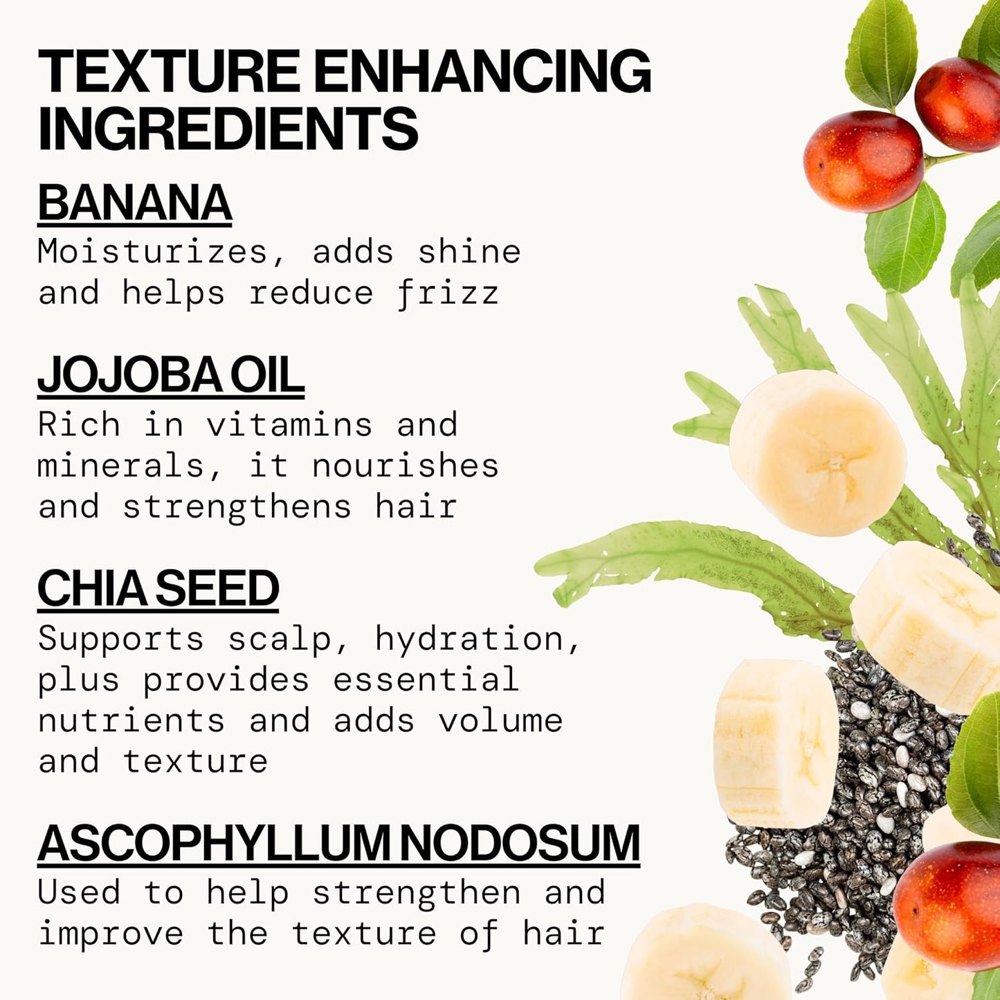 Pacifica Beauty Conditioner, Salty Waves Texturizing and Moisturizing, 8 Fl Oz, Banana Scent, For All Hair Types, Vitamin B + Vitamin E, Vegan & Cruelty Free