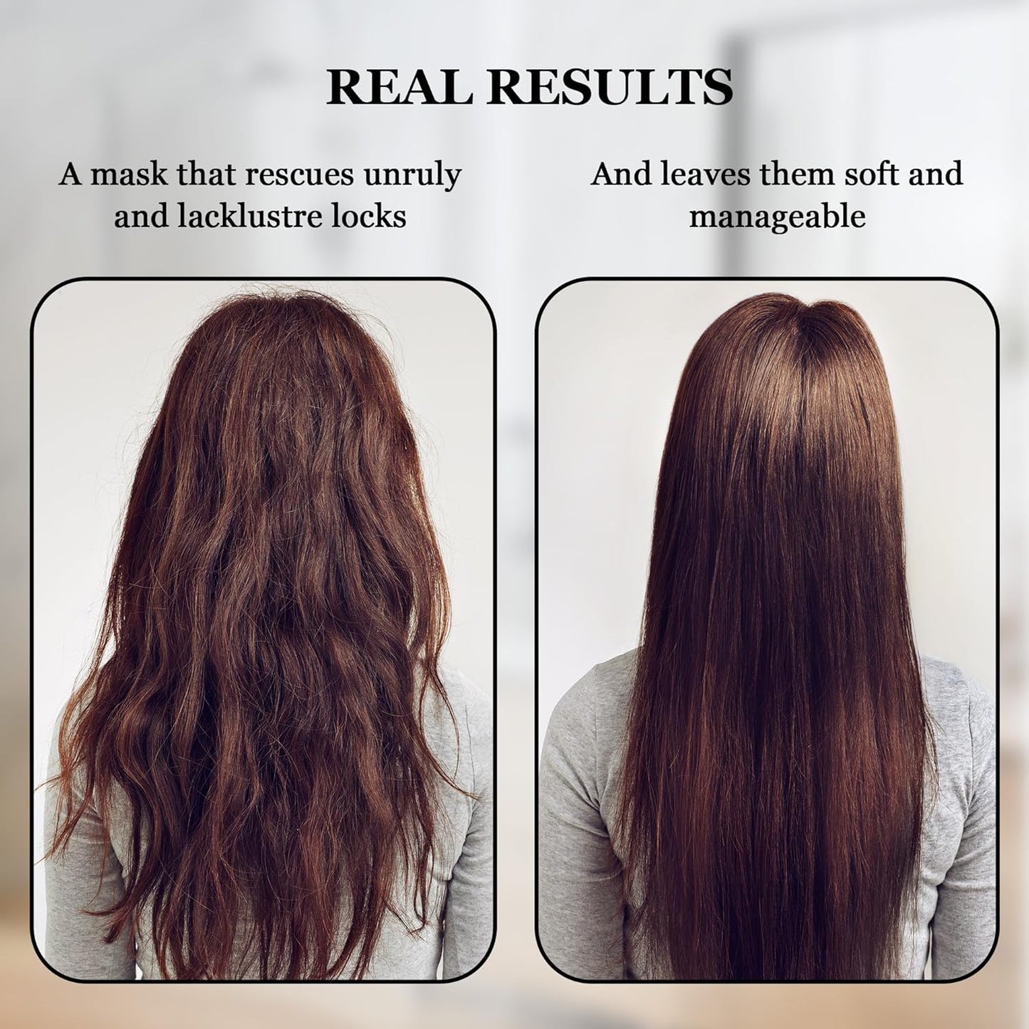 HerStyler Argan Oil Hair Mask - Repair Mask for Dry Damaged or Frizzy Hair - Conditioning and Moisturizing - 9.46 Fl. Oz.