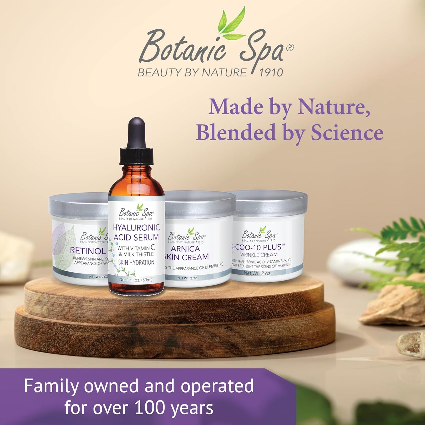 Hyaluronic Acid Serum with Vitamin C and Milk Thistle-Plumps and Hydrates,1 oz