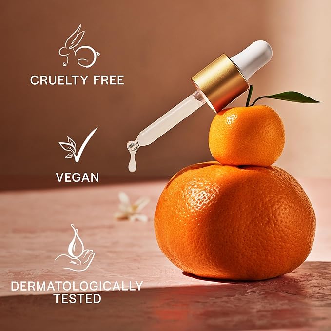 Oasis Bright 10% Vitamin C Serum for Brighter Skin – Radiance Boosting Dark Spot Corrector to Help Reduce Pigmentation – Brightening Face Serum for Women – All Skin Types, 30ml