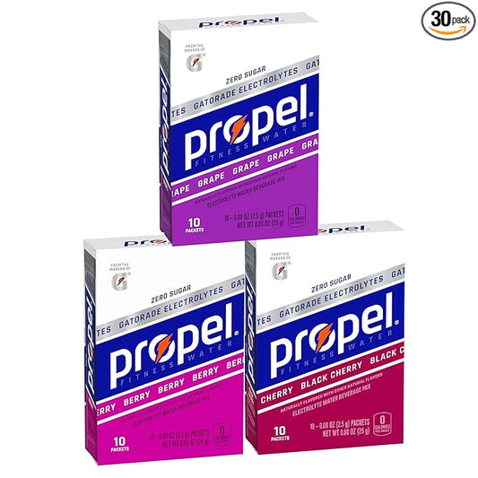 Propel Powder Packets, Grape Variety Pack (Pack of 30)