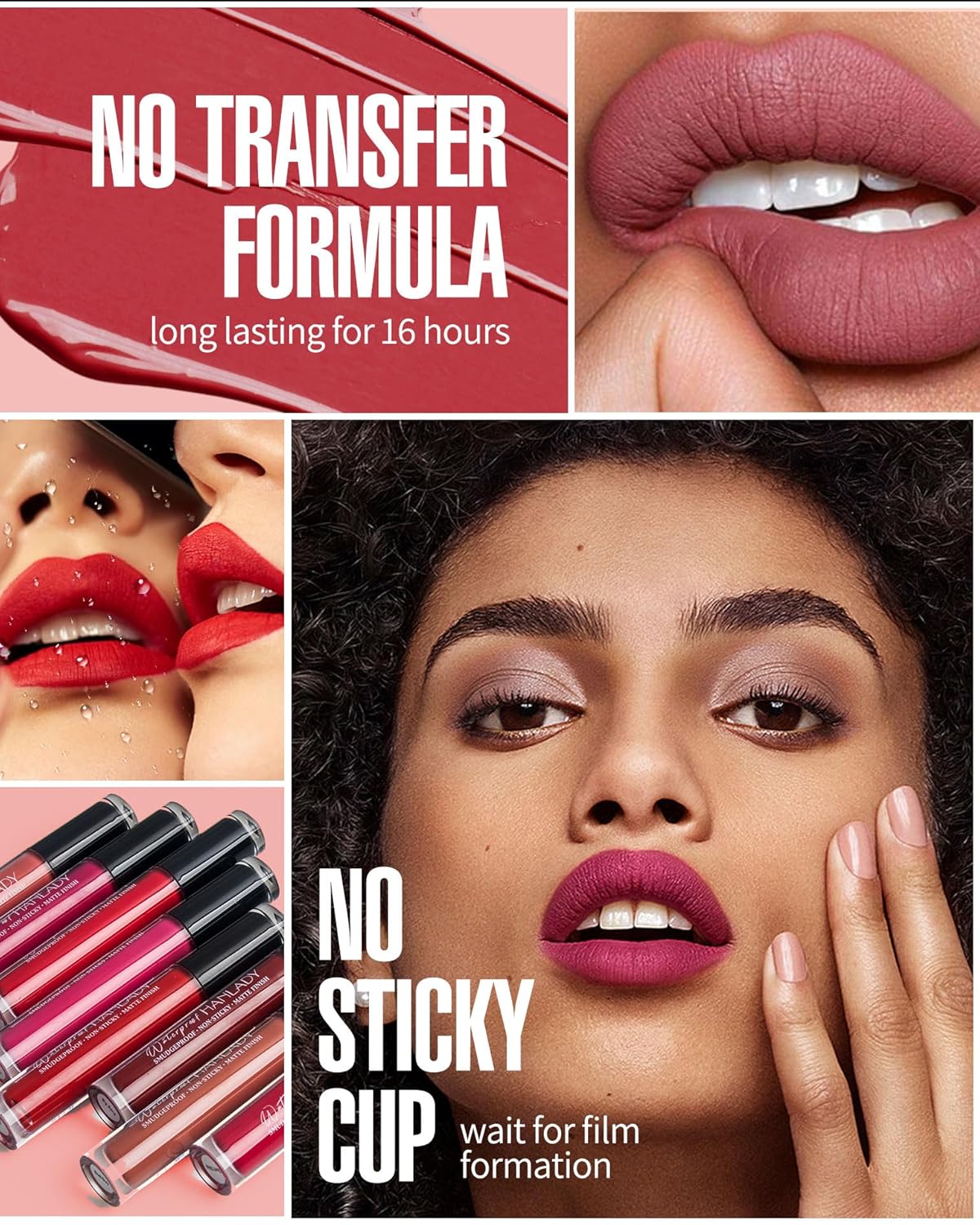 Burgundy Red Lipstick Long Lasting Lipsticks for Women Smudgeproof Transferproof Cruelty Free Lip Makeup, 909 Run Away