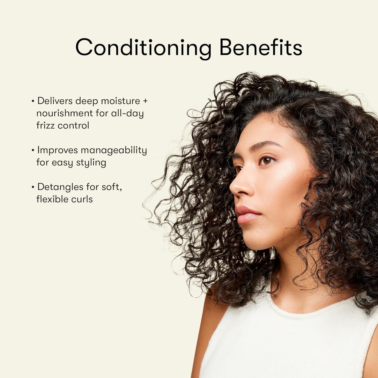 Odele Leave-In Conditioner, for Deep Moisture, Detangling, Frizz Control, Weightless Shine, and All Hairy Types & Textures, 32 FL Oz