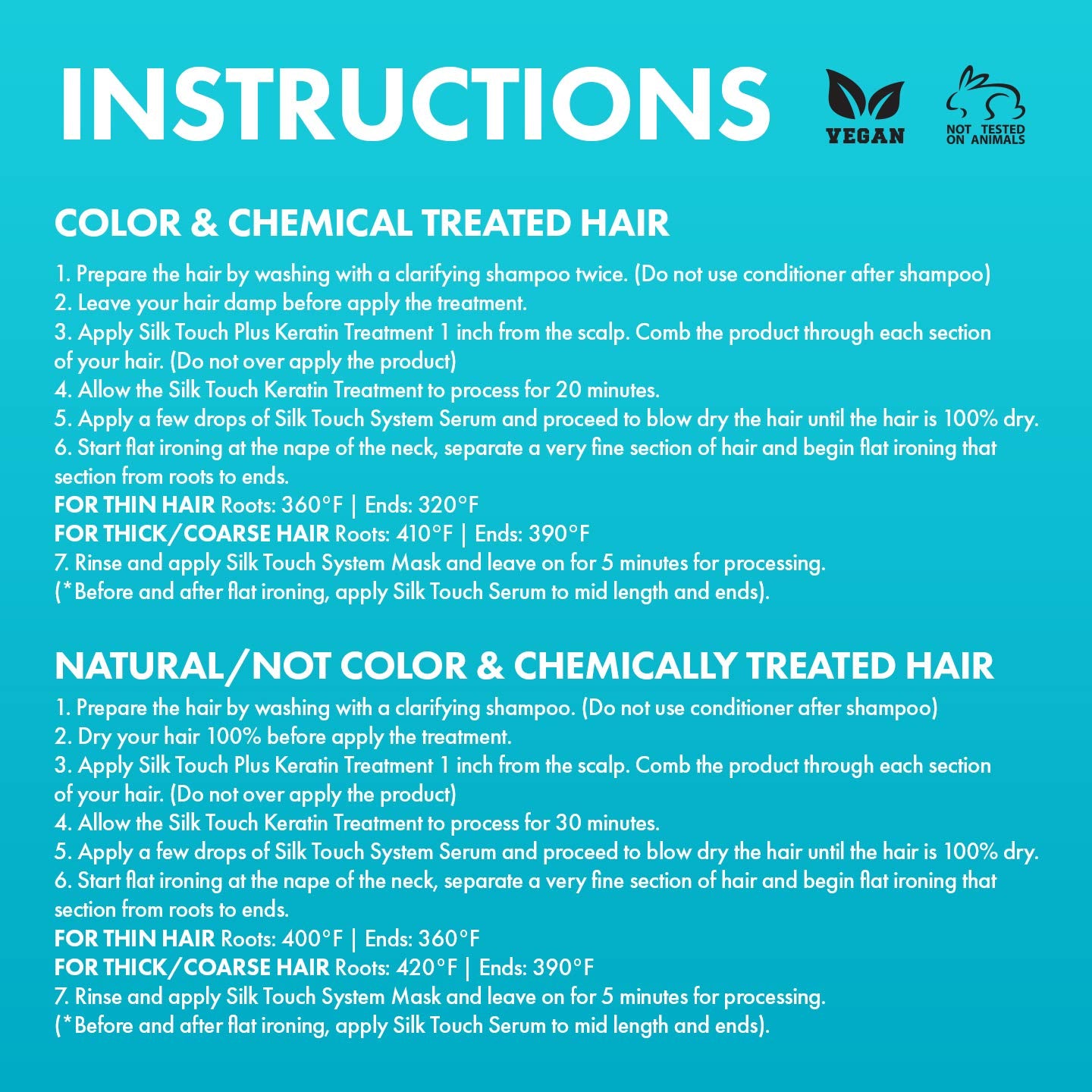 Hair Bar NYC DYI Silk Touch Plus Keratin Smoothing Treatment Home Kit - Vegan & Formaldehydee Free, Made in Italy (For All Hair Types) Up to 2 Applications, Lasts up to 5 months