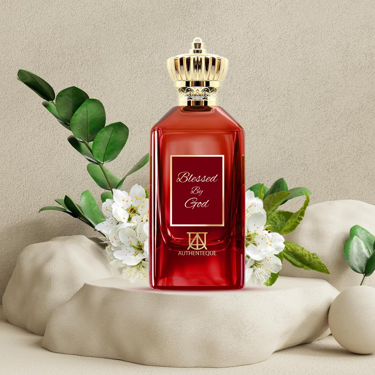 Blessed by God Unisex Perfume - Inspired by B.accarat R.ouge - Long Lasting Arabic Unisex Fragrance - 3.04oz (100ml) - Amberwood, Saffron, Jasmine & Ambergris