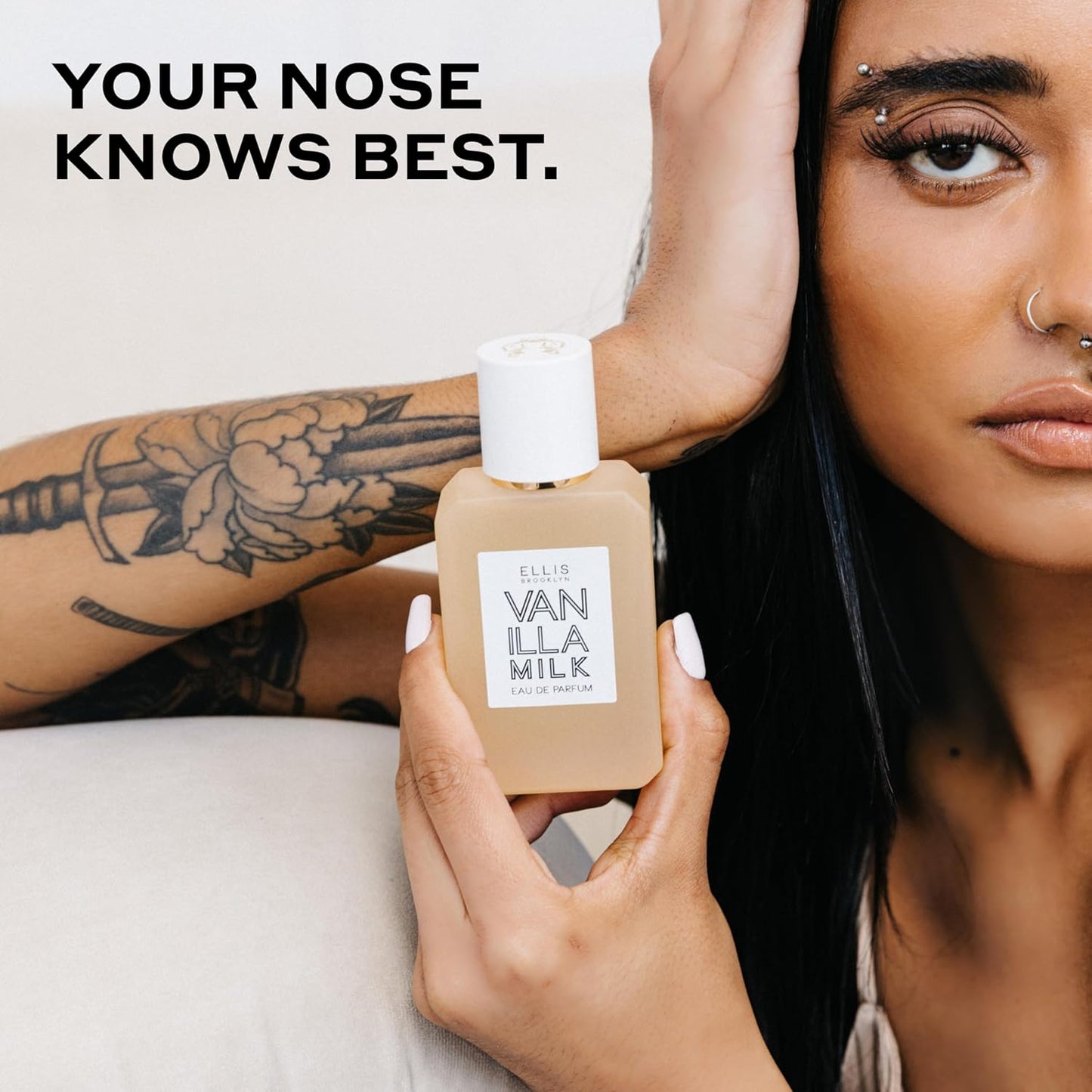 Ellis Brooklyn Vanilla Milk Eau de Parfum, Mini Dabber – Gourmand Creamy Milk, Bourbon Vanilla & Sandalwood, Perfume for Women – Vegan, Cruelty-Free Paraben-Free, Made in the USA, 7.5ml / 0.25 Fl Oz