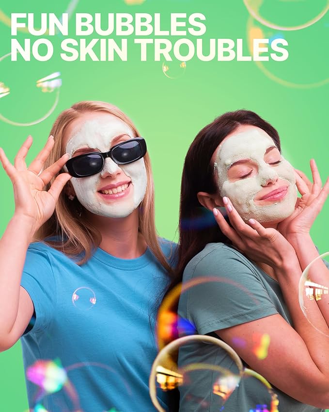 Korean Carbonated Bubble Clay Mask for Face – Black Head Remover for Face – Deep Pore Cleansing Mask – Facial Blackhead Remover – Pack 14 Korean Skincare