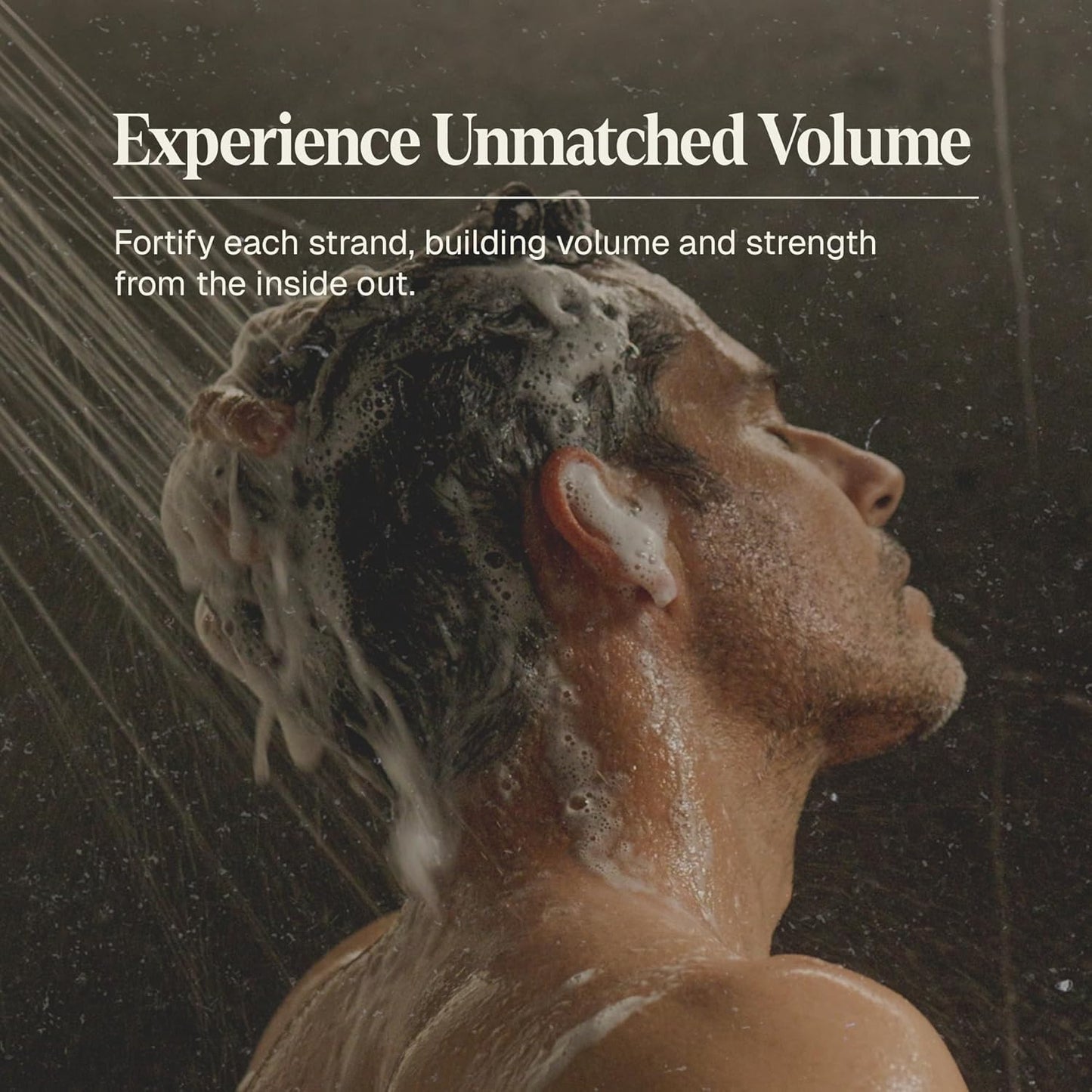 Black Wolf Thickening & Volumizing Hair Shampoo for Men - Strengthening Hair Care Products for Volume & Body with Biotin, Keratin & Hydrolyzed Rice Protein - Curly, Straight, Oily & Dry Haircare