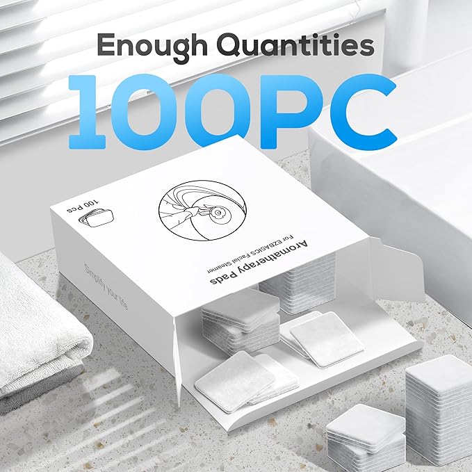 EZBASICS Aromatherapy Pads for facial steamer 100 Pcs