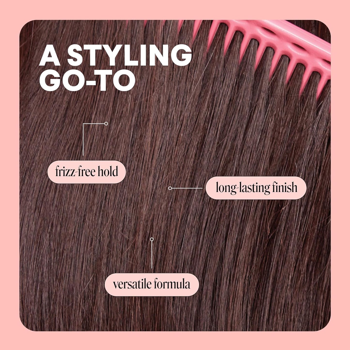 MONDAY HAIRCARE SLEEK HOLD Hairspray for long-lasting finish 10 oz (2 Pack)