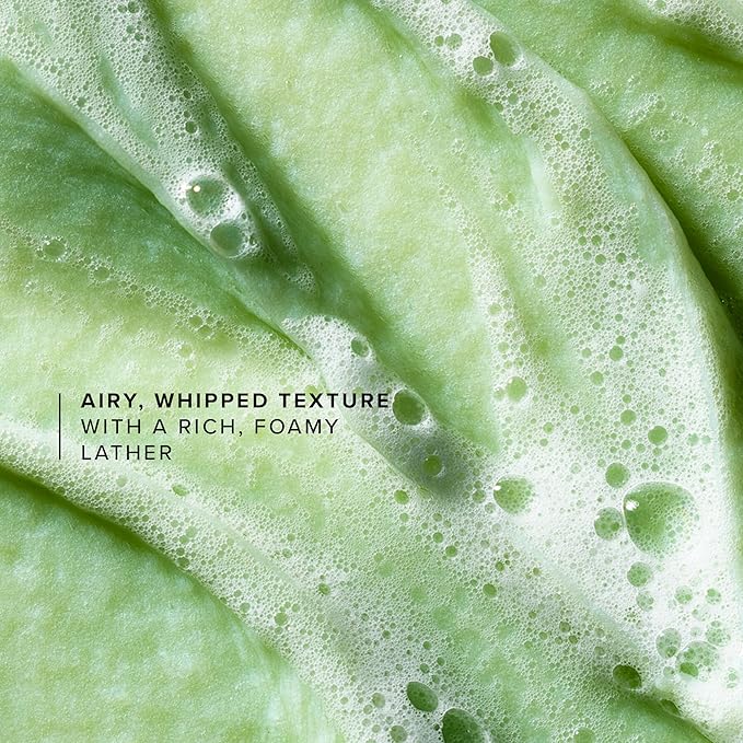 Farmacy Foaming Face Wash for Oily Skin - Whipped Greens Oil-Free Gentle Facial Cleanser + Exfoliator - Infused with Green Clay to Remove Impurities, Control Oil + Maintain Skin Hydration (5 fl oz)