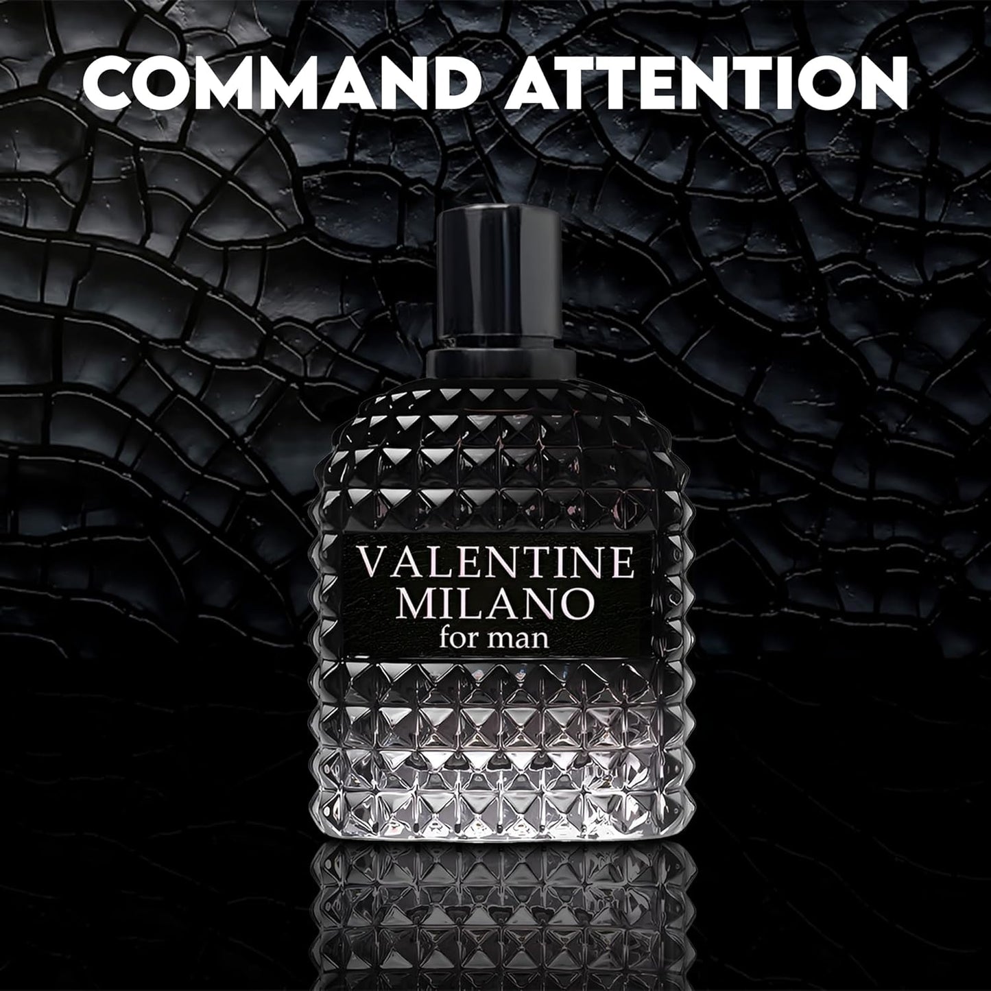2PCS Valentine Milano/1 Billion Lucky Eau De Toilette for Men-Fresh,Romantic Scent Perfume for Men 3.4 Fl Oz Each Mens Cologne For All Skin Daily Used