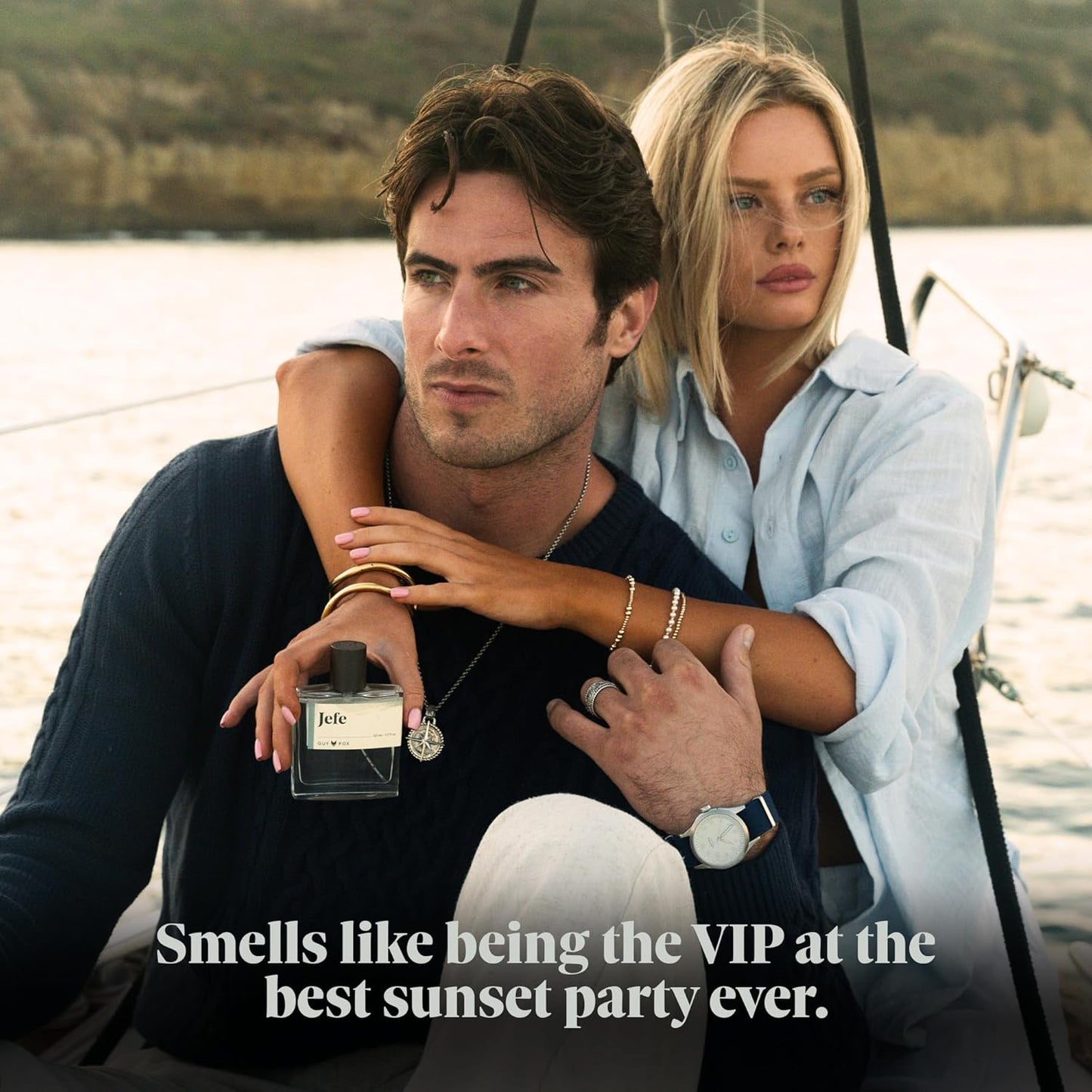 GUY FOX - Jefe - Cologne For Men | Mandarin Orange, Sea Notes & Oakmoss | Fresh, Aquatic Men's Cologne | Men's Fragrance | 1.7 Fl Oz