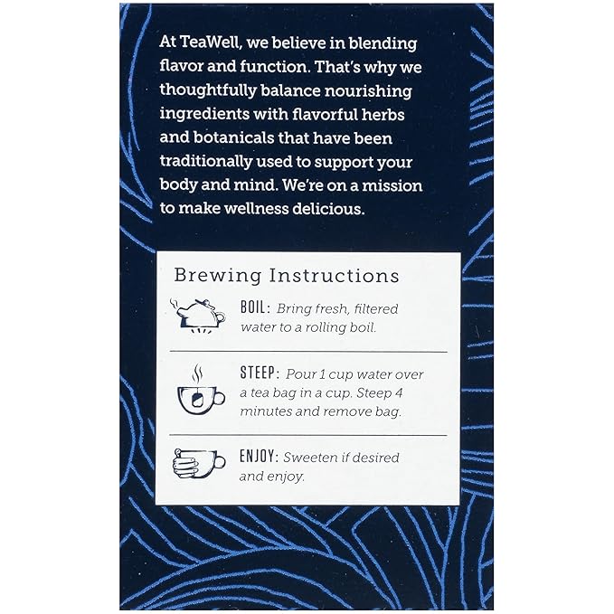 Celestial Seasonings TeaWell Herbal Tea, Daily Wellness, Organic Turmeric Spice, 12 Count (Packaging May Vary) (Pack of 2)