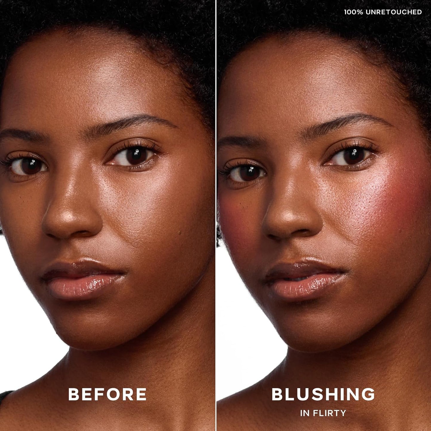 Saie Dew Liquid Blush for Cheeks - Hydrating Cream Blush Stick with a Blendable + Buildable Formula - Skincare Infused Dewy Cheek Tint for a Natural Flush - Glowy Makeup Essential - Flirty (.40 oz)