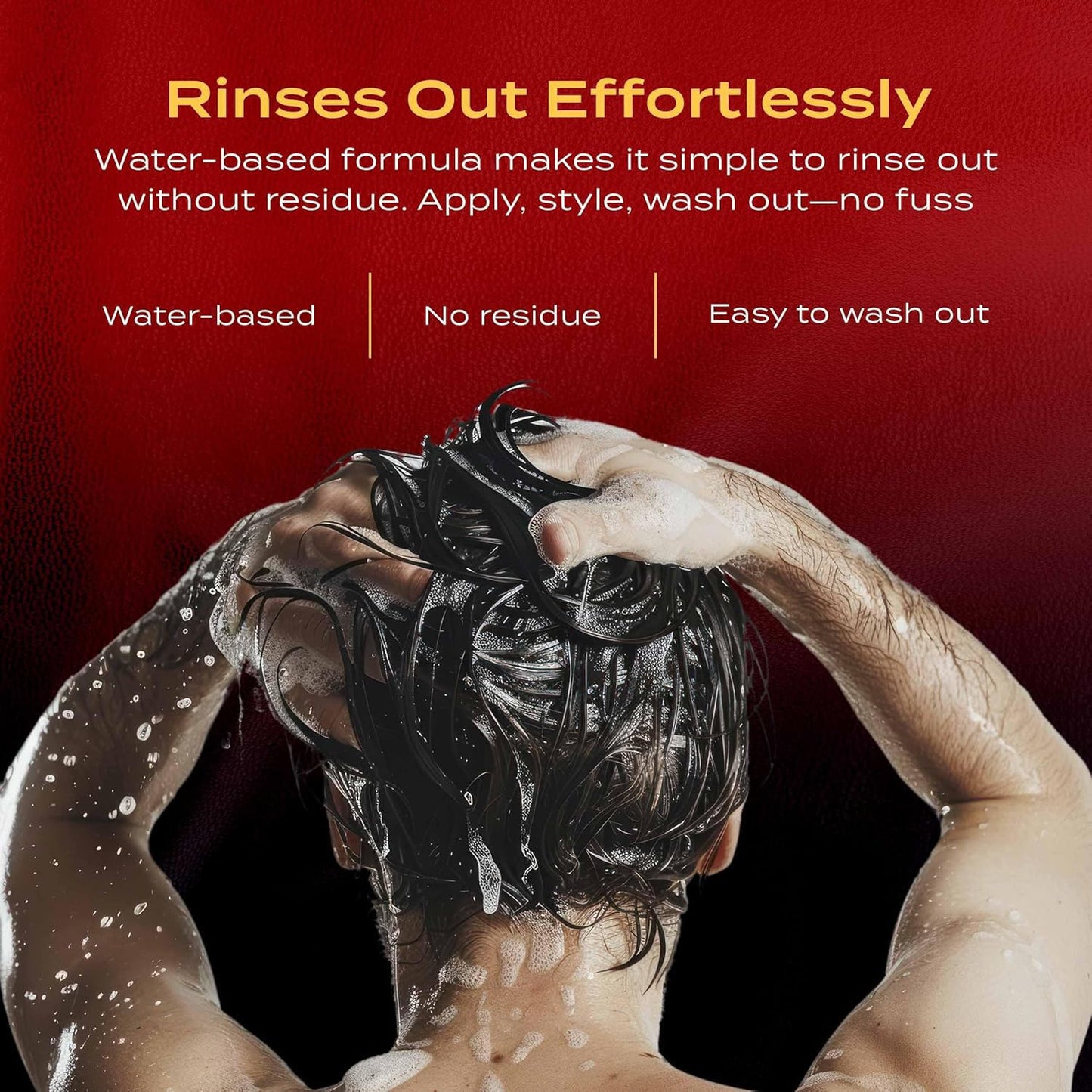 BROSH Matte Finish Clay Pomade with Medium Hold & Natural Finish, Lightweight Water-Based Hair Styling Paste for Men, 4 Oz