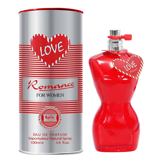 Hybrid & Company Love Romance For Women Eau De Parfume Pour Femme Natural Spray 3.4FL.OZ