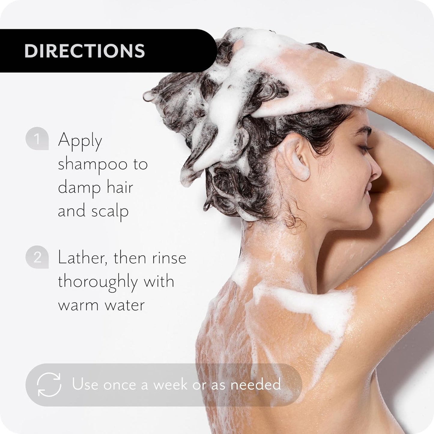 Detox Shampoo - Organic, Moisturizing, Restorative Care for All Hair Types, Curly and Color Treated Hair - Deep Cleansing, Sulfate Free, Vegan, for Women Men, 9.47 fl oz