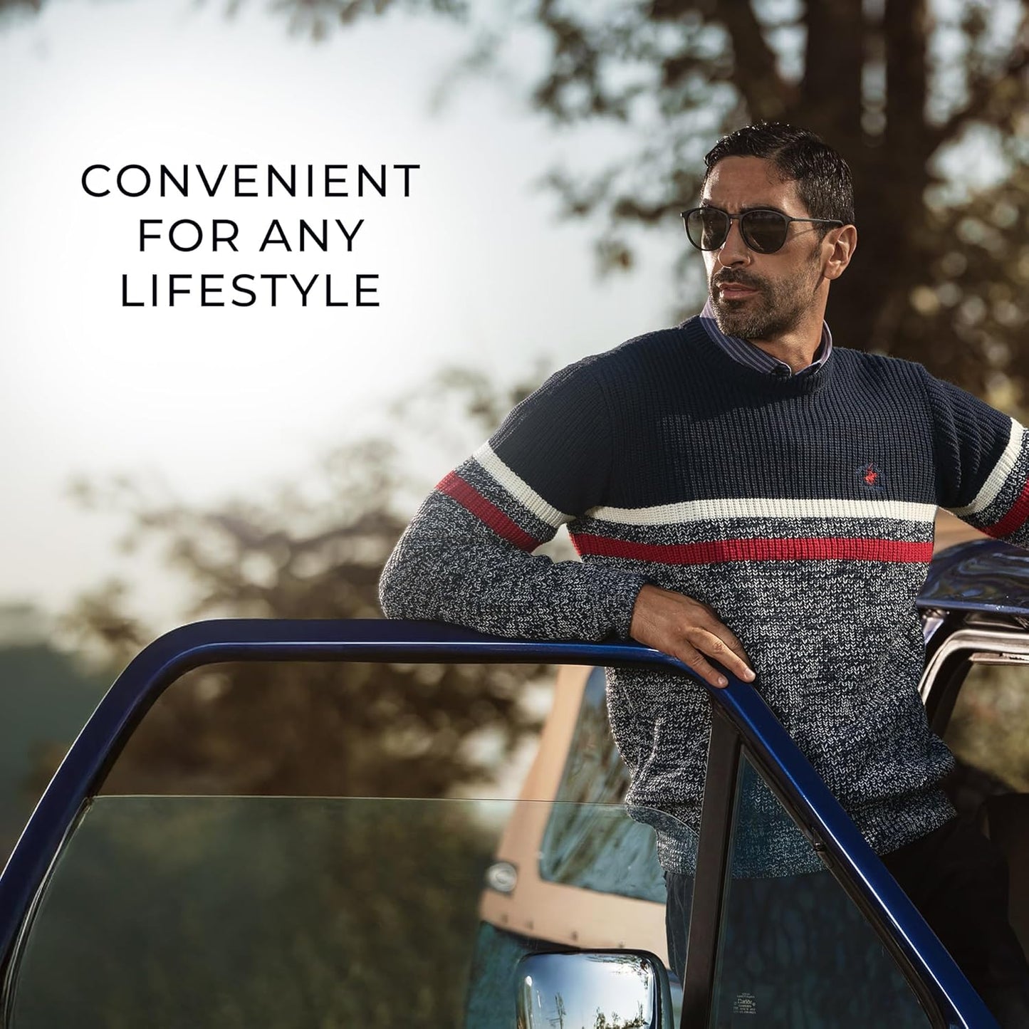 Beverly Hills Polo Club BHPC Men's Aqua Eau De Toilette Bonus Pack - 1.7oz EDT & Portable Travel Spray for Everyday Freshness