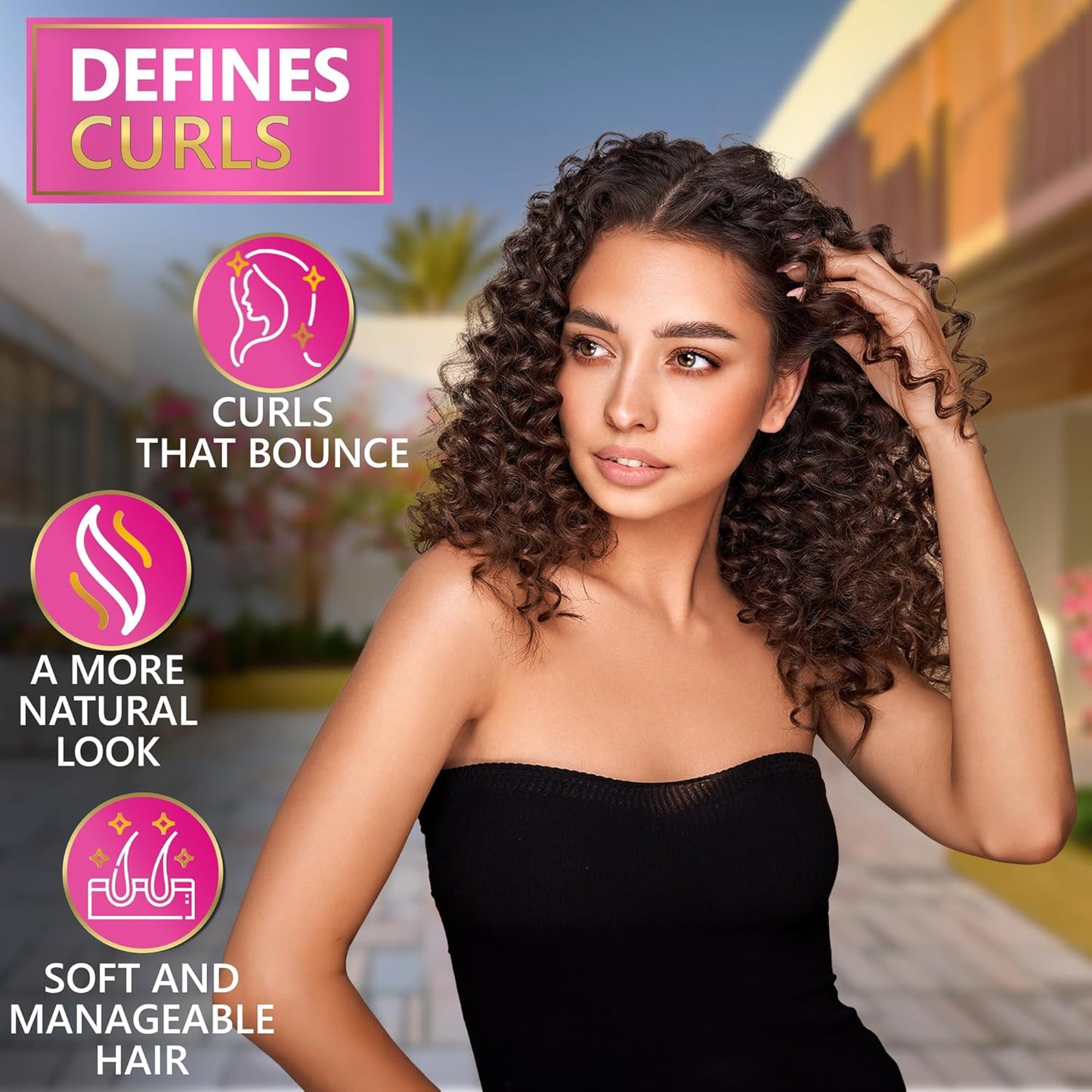 Curly Hair Shampoo and Conditioner Set - Sulfate Free for Wavy, Frizzy, Permed and Black Hair - Enhancing and Curl Defining for Women and Men - Deep Moisturizing and Hydrating Salon Grade Formula