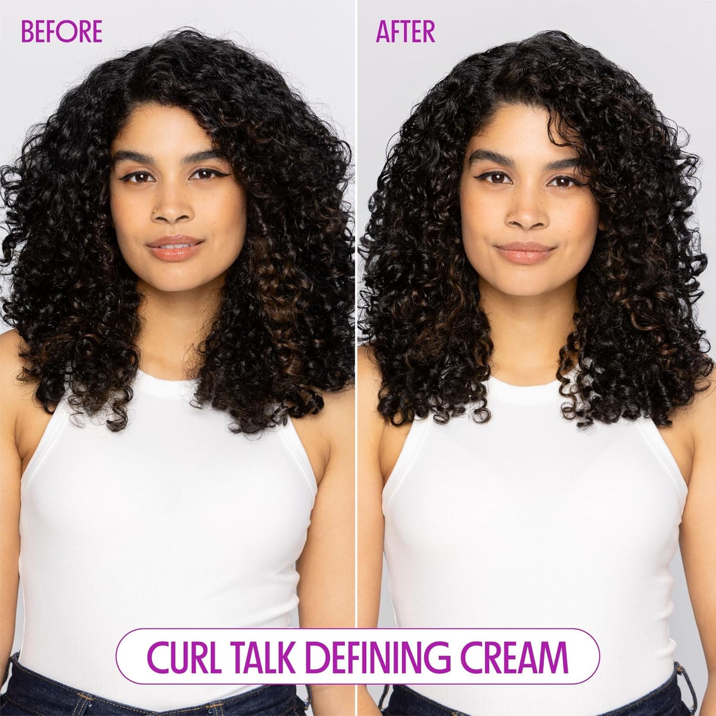 Not Your Mother's Curl Talk Defining Spray Gel and Defining Cream (2-Pack) - Formulated with Rice Curl Complex - For All Curly Hair Types