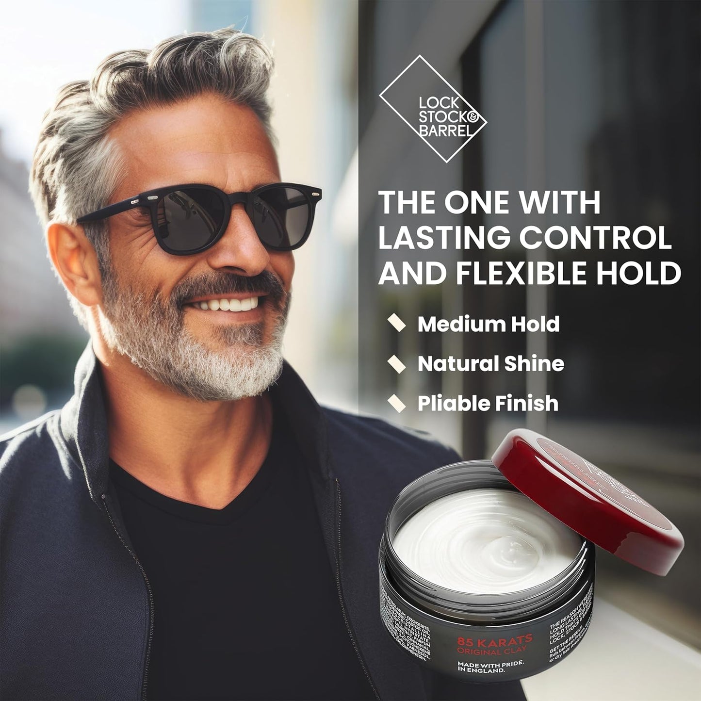 Lock Stock & Barrel 85 Karats Original Clay For Men 100 g